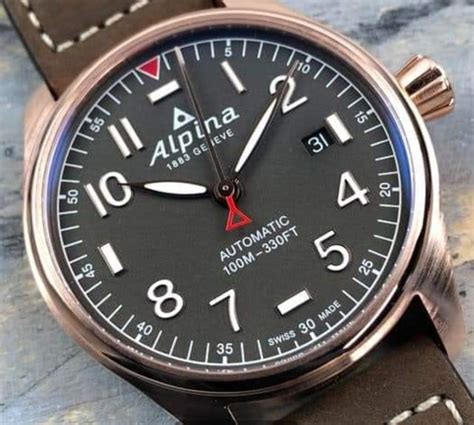 fake alpina watch|[Identify/Verify] Looks like an Alpina Startimer Pilot to me  .